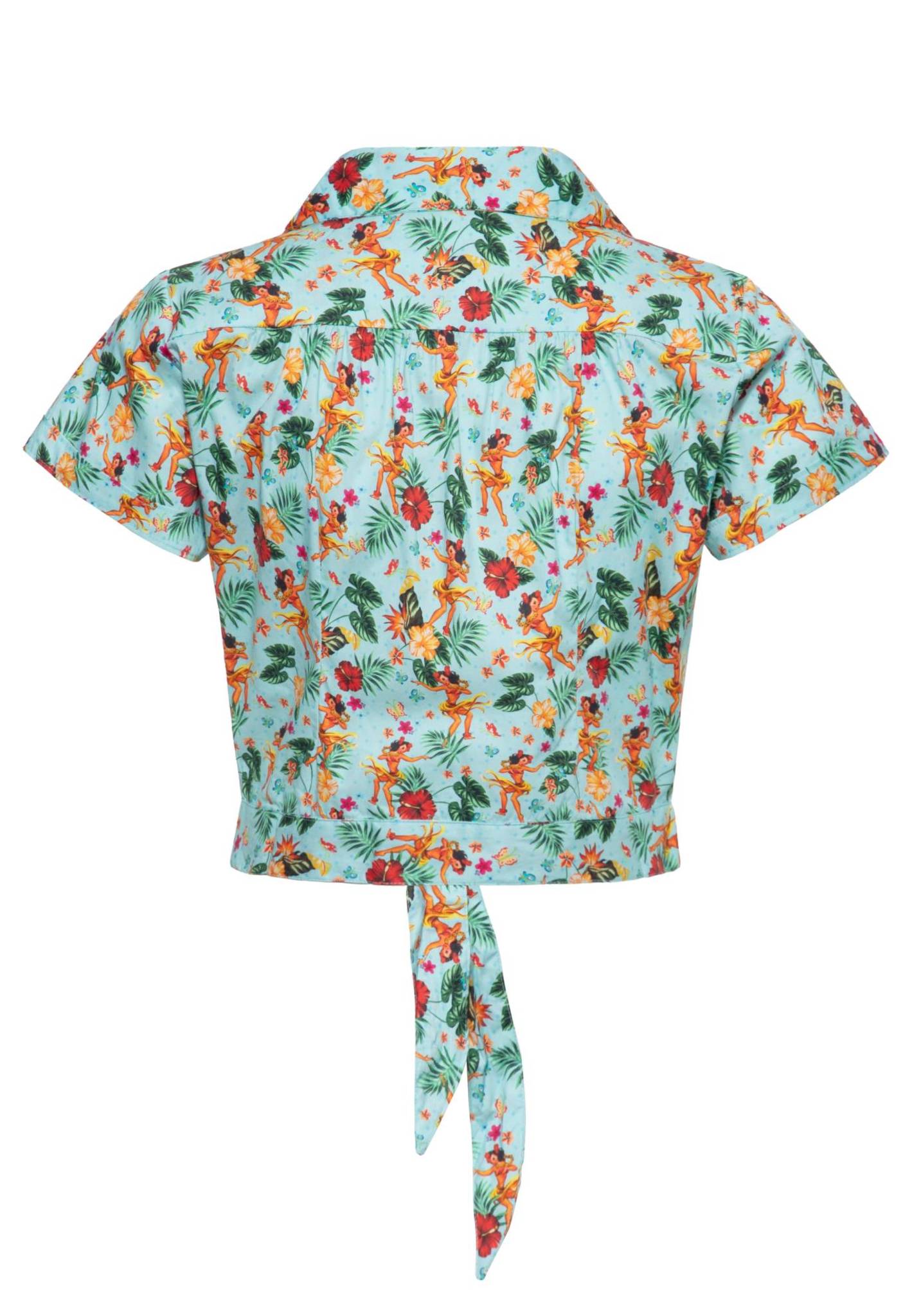 Hawaiibluse "Hula Girls" - Dotty&Dan